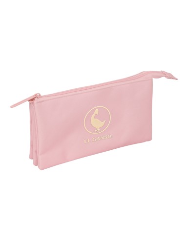 PORTATODO TRIPLE EL GANSO BASICS "ROSA"