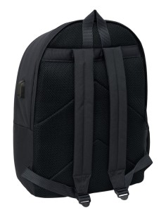 MOCHILA DOBLE PARA PORTATIL 15,6"+USB EL GANSO BASICS "ANTRACITA" 2
