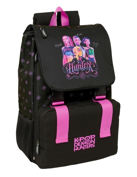 MOCHILA EXTENSIBLE K-POP Demon Hunters - NEGRA