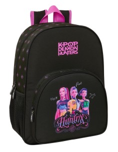 MOCHILA ADAPT.CARRO K-POP Demon Hunters - NEGRA