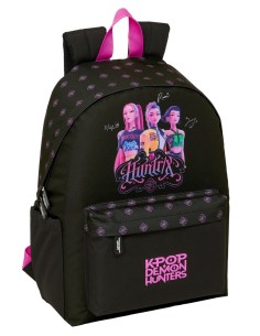 MOCHILA PARA PORTATIL 14.1'' K-POP Demon Hunters - NEGRA