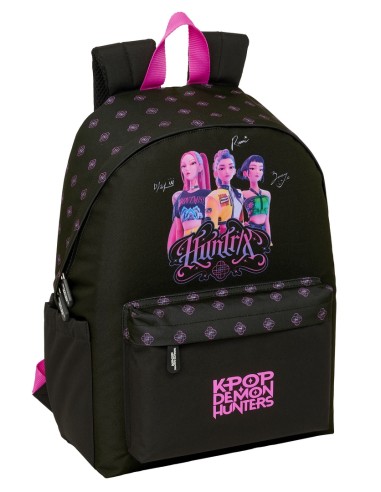MOCHILA PARA PORTATIL 14.1'' K-POP Demon Hunters - NEGRA