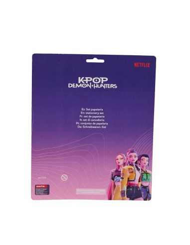 SET ESCRITURA K-POP Demon Hunters - STATIONERY