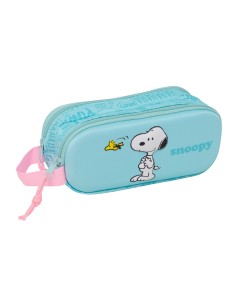 PORTATODO DOBLE 3D SNOOPY