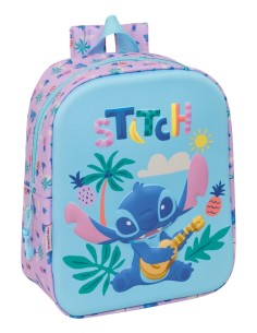 MOCHILA GUARDERIA 3D STITCH