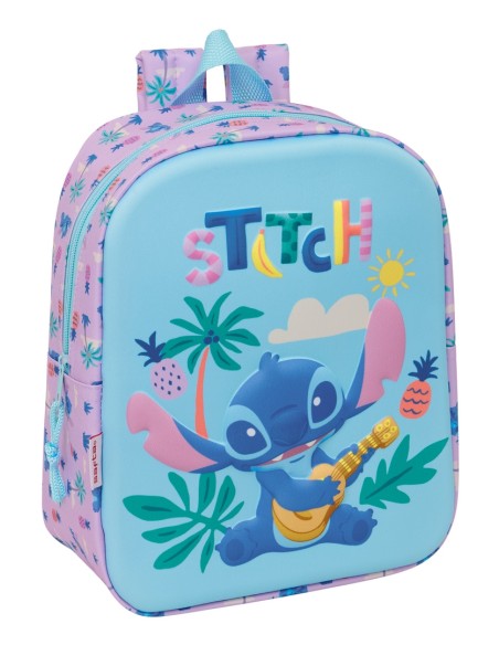 MOCHILA GUARDERIA 3D STITCH