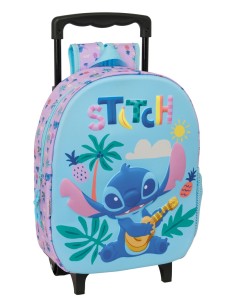 MOCHILA 3D CON RUEDAS STITCH