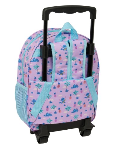 MOCHILA 3D CON RUEDAS STITCH
