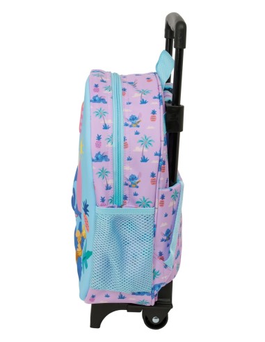 MOCHILA 3D CON RUEDAS STITCH