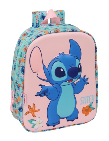 MOCHILA GUARDERIA 3D STITCH