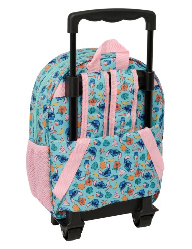 MOCHILA 3D CON RUEDAS STITCH