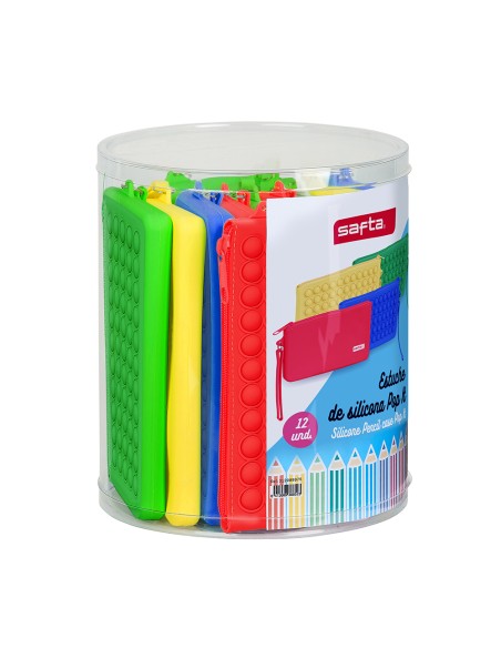 SET 12 PORT. PLANOS SILICONA SURT. POP IT Portatodo Estuc...