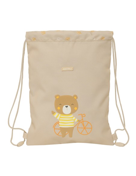 SACO PLANO JUNIOR FACIL LIMPIEZA SAFTA PREESCOLAR "OSITO"...