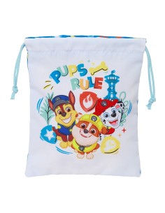 SAQUITO MERIENDA PAW PATROL "PUPS RULE" Mochilas Saco Gym...