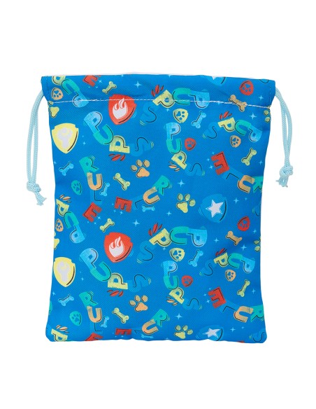 SAQUITO MERIENDA PAW PATROL "PUPS RULE" Mochilas Saco Gym...