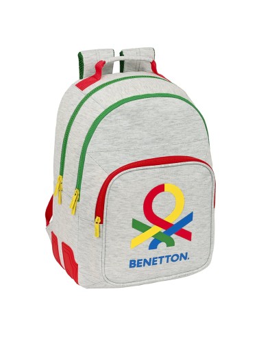 MOCHILA DOBLE ADAPT.CARRO BENETTON "POP" Mochilas Escolar...
