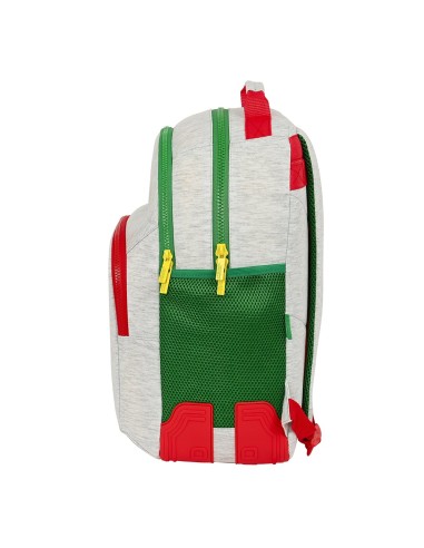 MOCHILA DOBLE ADAPT.CARRO BENETTON "POP" Mochilas Escolar...