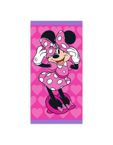 TOALLA ALGODÓN MINNIE MOUSE "ME TIME"