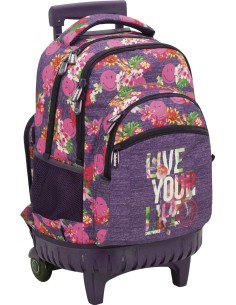 Mochila Carro Fijo Compact Smiley You Mochilas con ruedas...