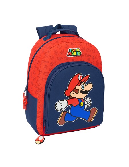 MOCHILA ADAPT.CARRO SUPER MARIO "TRICK" Mochilas Escolare...