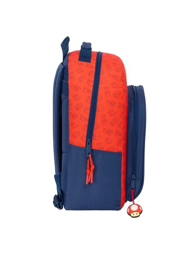 MOCHILA ADAPT.CARRO SUPER MARIO "TRICK" Mochilas Escolare...