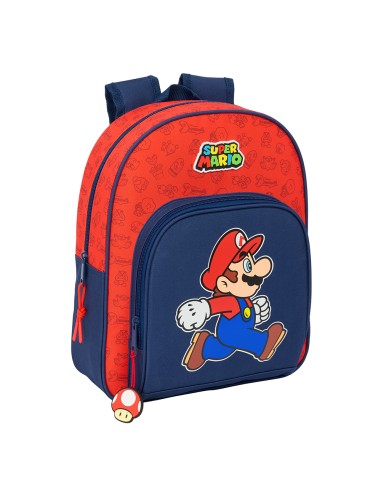MOCHILA INFANTIL ADAPT.CARRO SUPER MARIO "TRICK" Mochilas...