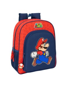 MOCHILA JUNIOR ADAPT.CARRO SUPER MARIO "TRICK" Mochilas E...
