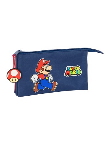 PORTATODO TRIPLE SUPER MARIO "TRICK" Portatodo Estuche | ...