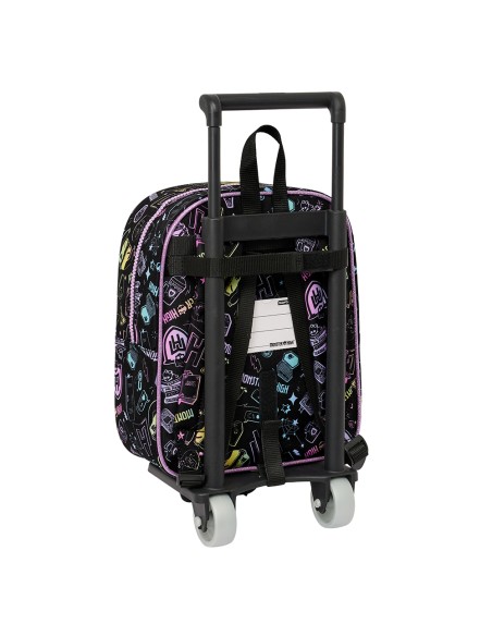 MOCH 232+CARRO 805 MONSTER HIGH Mochilas con ruedas | Fraber