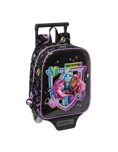 MOCH 232+CARRO 805 MONSTER HIGH Mochilas con ruedas | Fraber