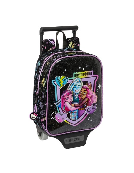 MOCH 232+CARRO 805 MONSTER HIGH Mochilas con ruedas | Fraber