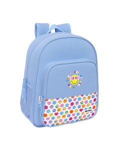 MOCHILA JUNIOR ADAPT.CARRO RECICLADO SMILEY WORLD "JOYFUL...