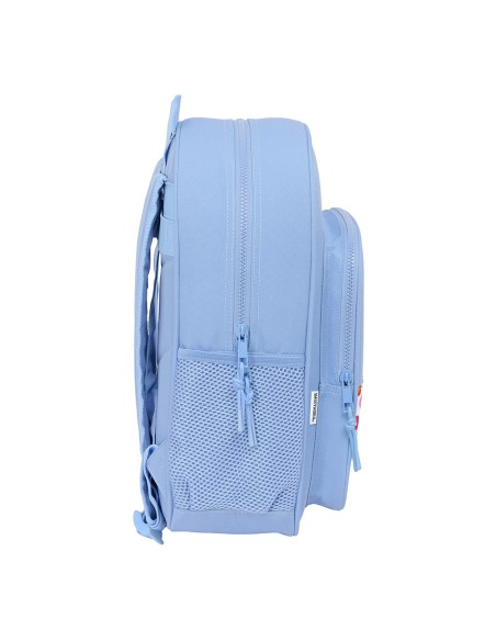 MOCHILA JUNIOR ADAPT.CARRO RECICLADO SMILEY WORLD "JOYFUL...