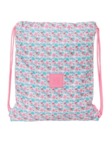SACO PLANO RECICLADO MOOS "FLORES" Mochilas Saco Gym | Fr...