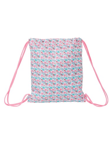 SACO PLANO RECICLADO MOOS "FLORES" Mochilas Saco Gym | Fr...