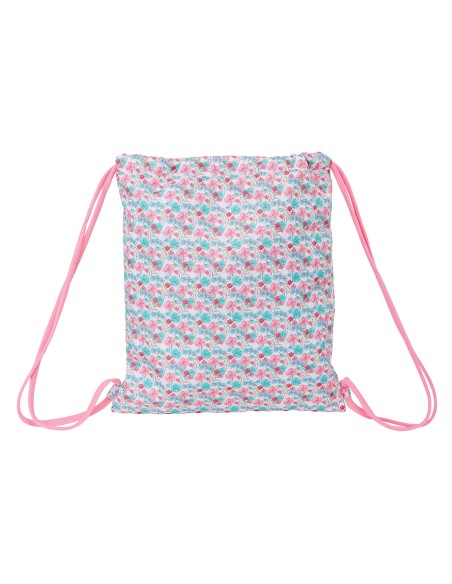 SACO PLANO RECICLADO MOOS "FLORES" Mochilas Saco Gym | Fr...