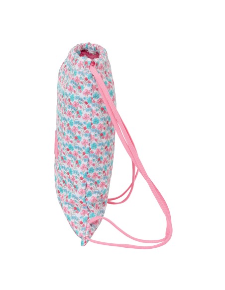 SACO PLANO RECICLADO MOOS "FLORES" Mochilas Saco Gym | Fr...