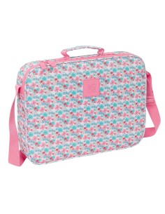 CARTERA EXTRAESCOLARES RECICLADO MOOS "FLORES" Mochila Ba...