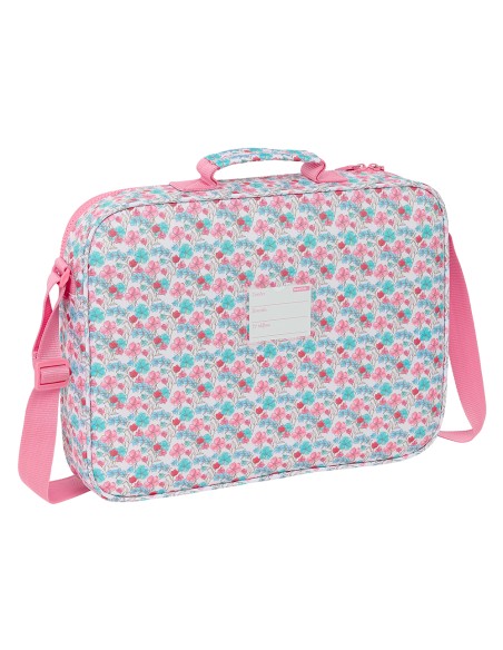 CARTERA EXTRAESCOLARES RECICLADO MOOS "FLORES" Mochila Ba...