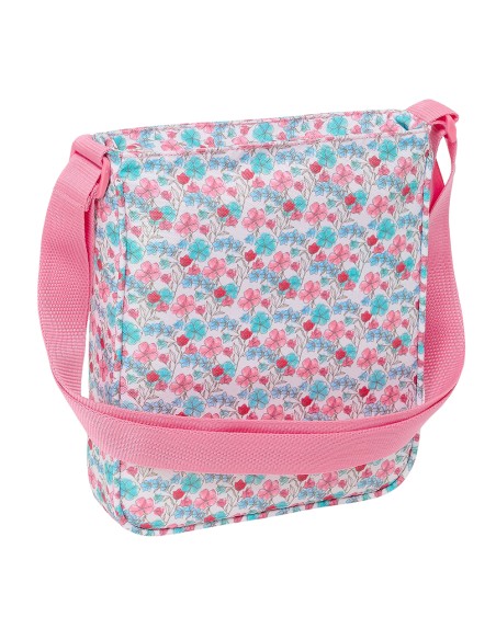 BOLSITO BANDOLERA RECICLADO MOOS "FLORES" Bolsos Infantil...