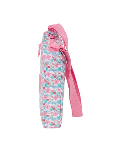 BOLSITO BANDOLERA RECICLADO MOOS "FLORES" Bolsos Infantil...