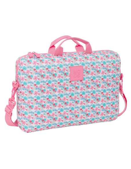 FUNDA PARA PORTATIL 15,6'' RECICLADO MOOS "FLORES" Mochil...