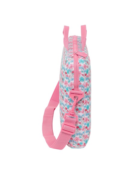 FUNDA PARA PORTATIL 15,6'' RECICLADO MOOS "FLORES" Mochil...