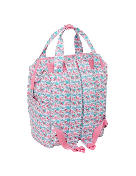 MOCHILA CON ASAS RECI PARA PORTATIL 13" MOOS "FLORES" Moc...