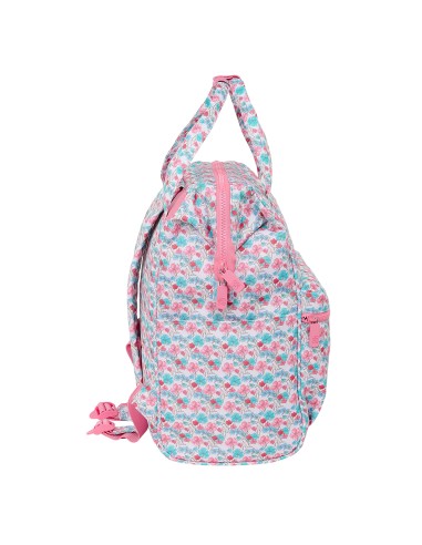 MOCHILA CON ASAS RECI PARA PORTATIL 13" MOOS "FLORES" Moc...