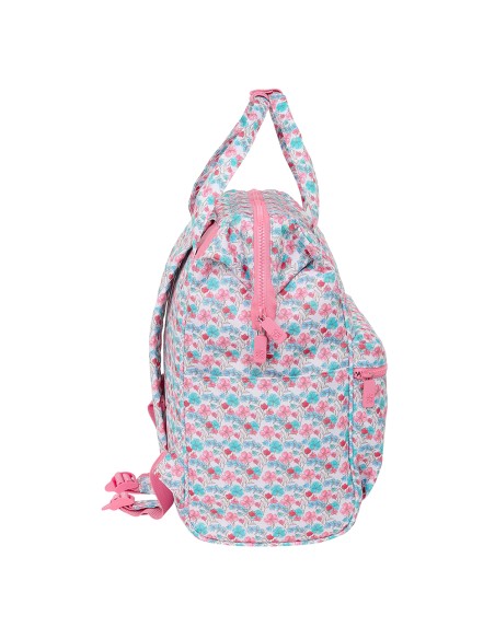 MOCHILA CON ASAS RECI PARA PORTATIL 13" MOOS "FLORES" Moc...