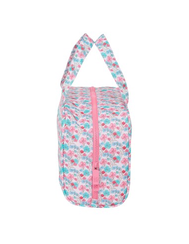 NECESER RECTANGULAR RECICLADO MOOS "FLORES" Neceser-Meren...