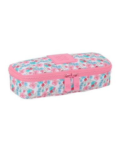 PORTATODO RECICLADO MOOS "FLORES" Portatodo Estuche | Fraber