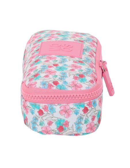 PORTATODO RECICLADO MOOS "FLORES" Portatodo Estuche | Fraber