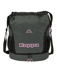SACO MOCHILA KAPPA "SILVER PINK"